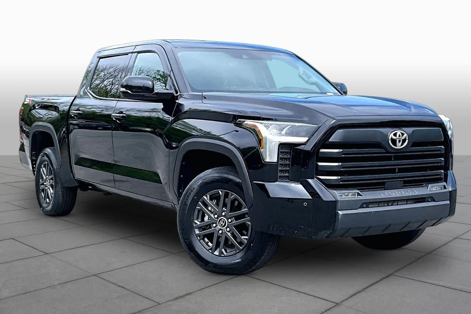 Used 2023 Midnight Black Metallic Toyota SR5 image 2