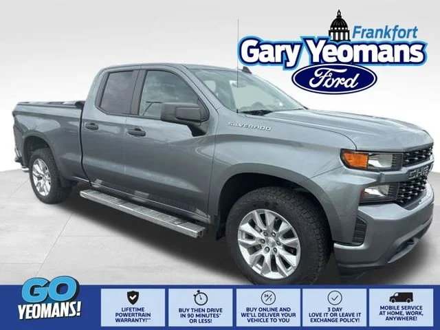 Used 2021 Steel Metallic Chevrolet Custom image 1