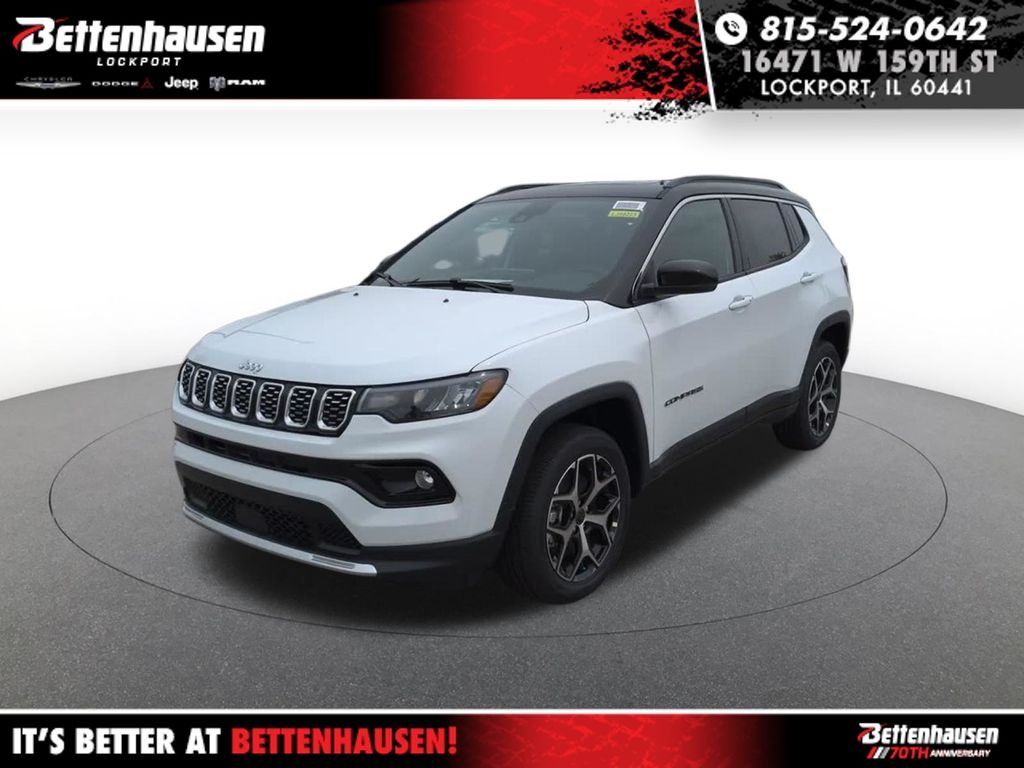 New 2026 White Jeep Limited image 1