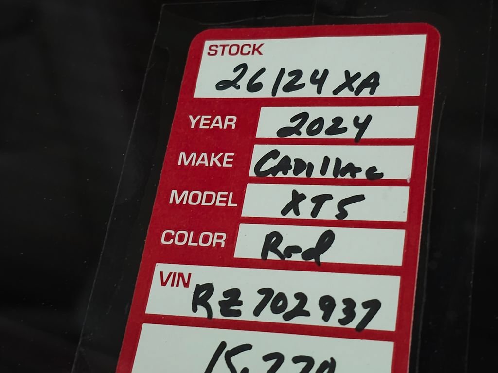 Certified Used 2024 Radiant Red Tintcoat Cadillac Premium Luxury image 41