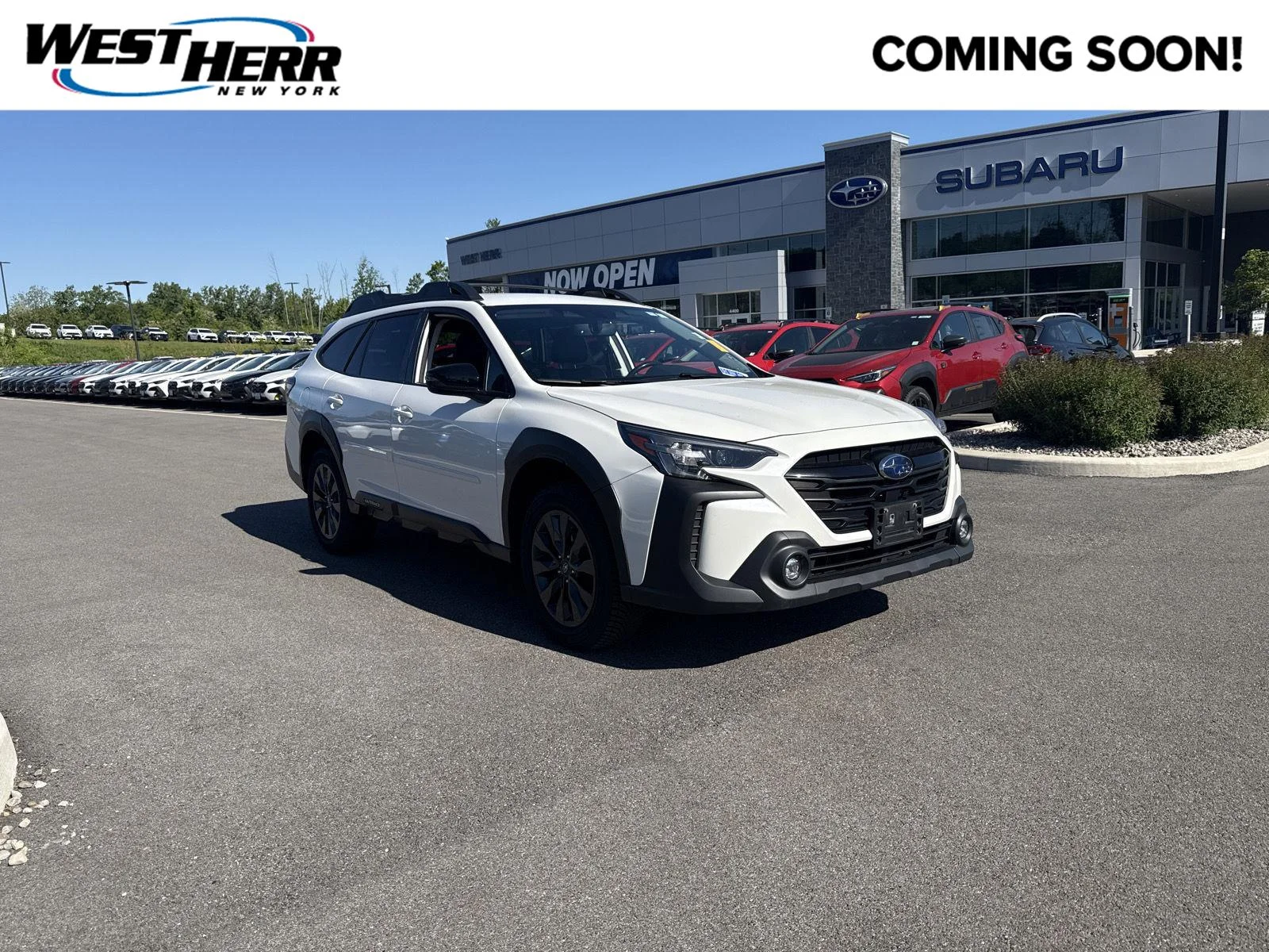 Used 2023 Crystal White Pearl Subaru Onyx Edition image 1