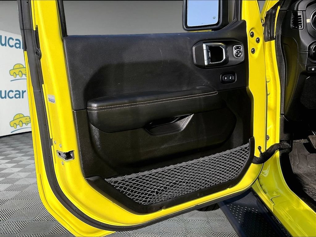 Used 2024 Yellow Jeep Sahara 4xe image 9