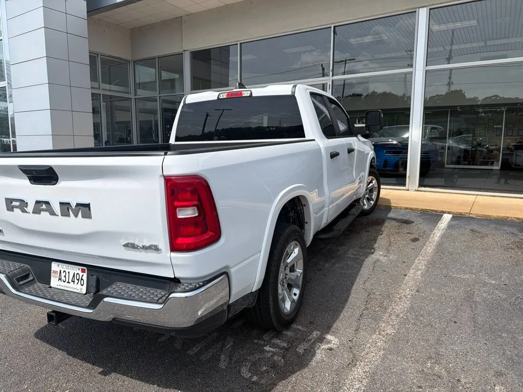 Used 2025 Bright White Clearcoat Ram Big Horn image 5