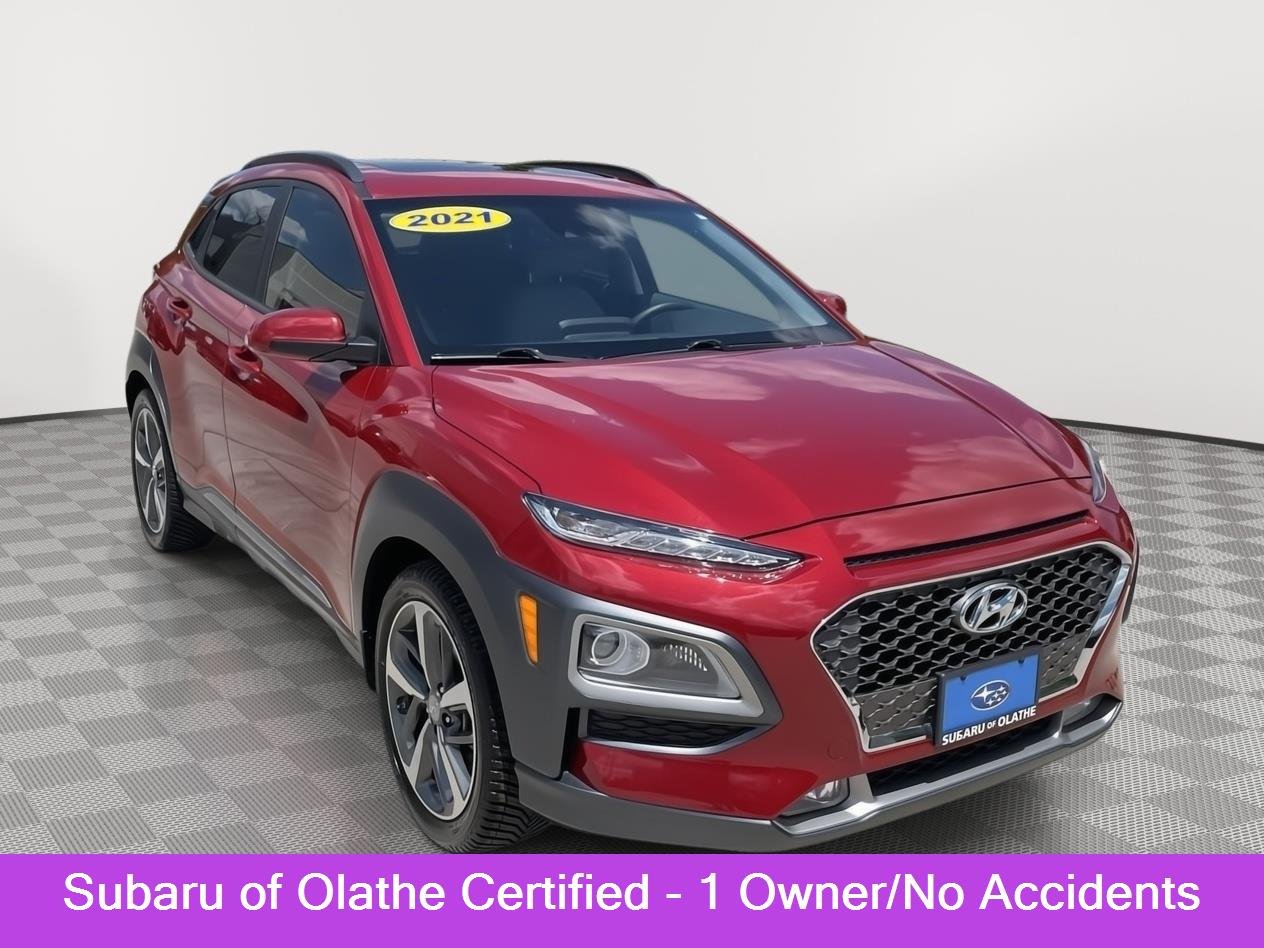 Used 2021 Pulse Red Hyundai Limited image 1