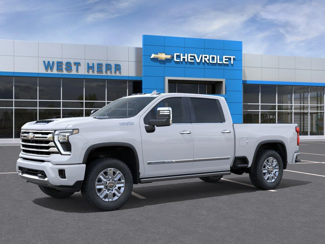 New 2026 Polar White Tricoat Chevrolet High Country image 2