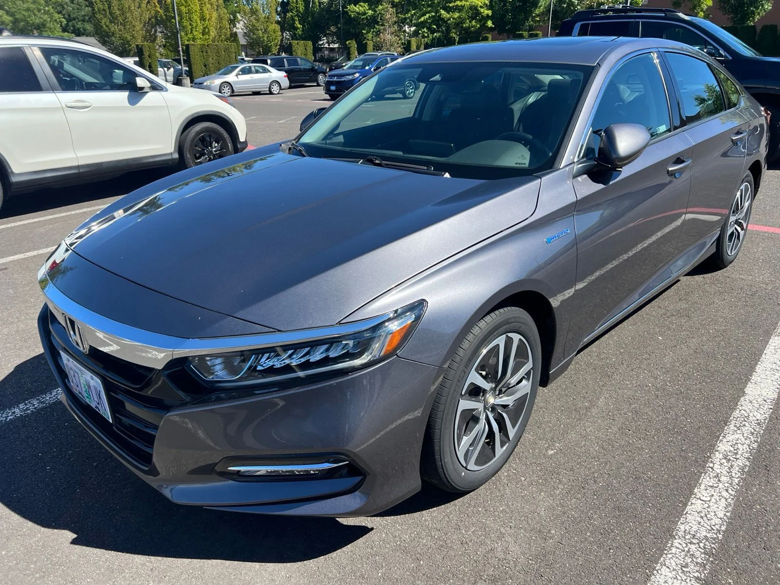 Used 2020 Modern Steel Metallic Honda EX-L image 1