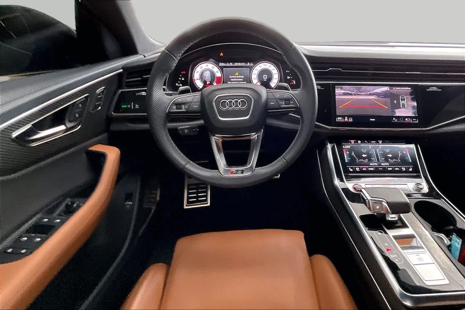 Used 2025 Mythos Black Metallic Audi performance image 6