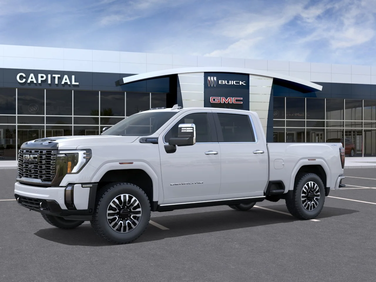 New 2026 Summit White GMC Denali Ultimate image 3