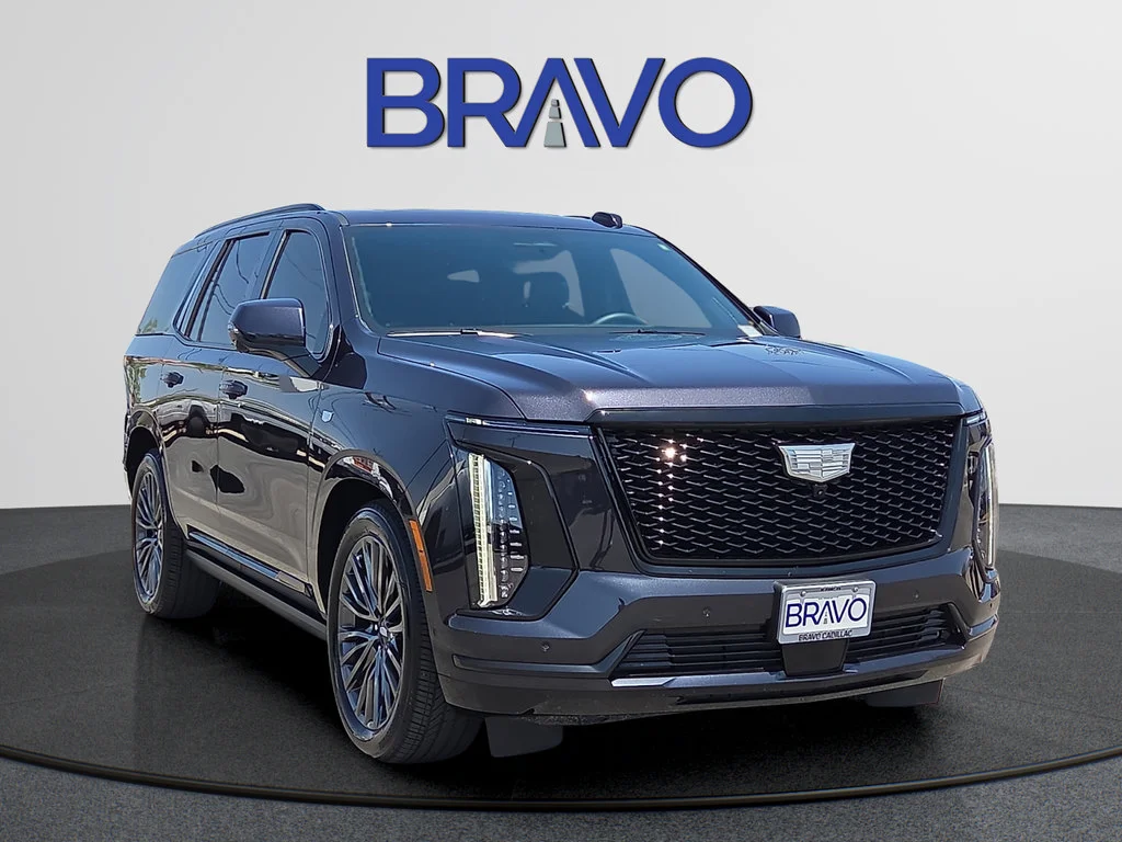 Used 2025 Galactic Gray Metallic Cadillac Sport Platinum image 6