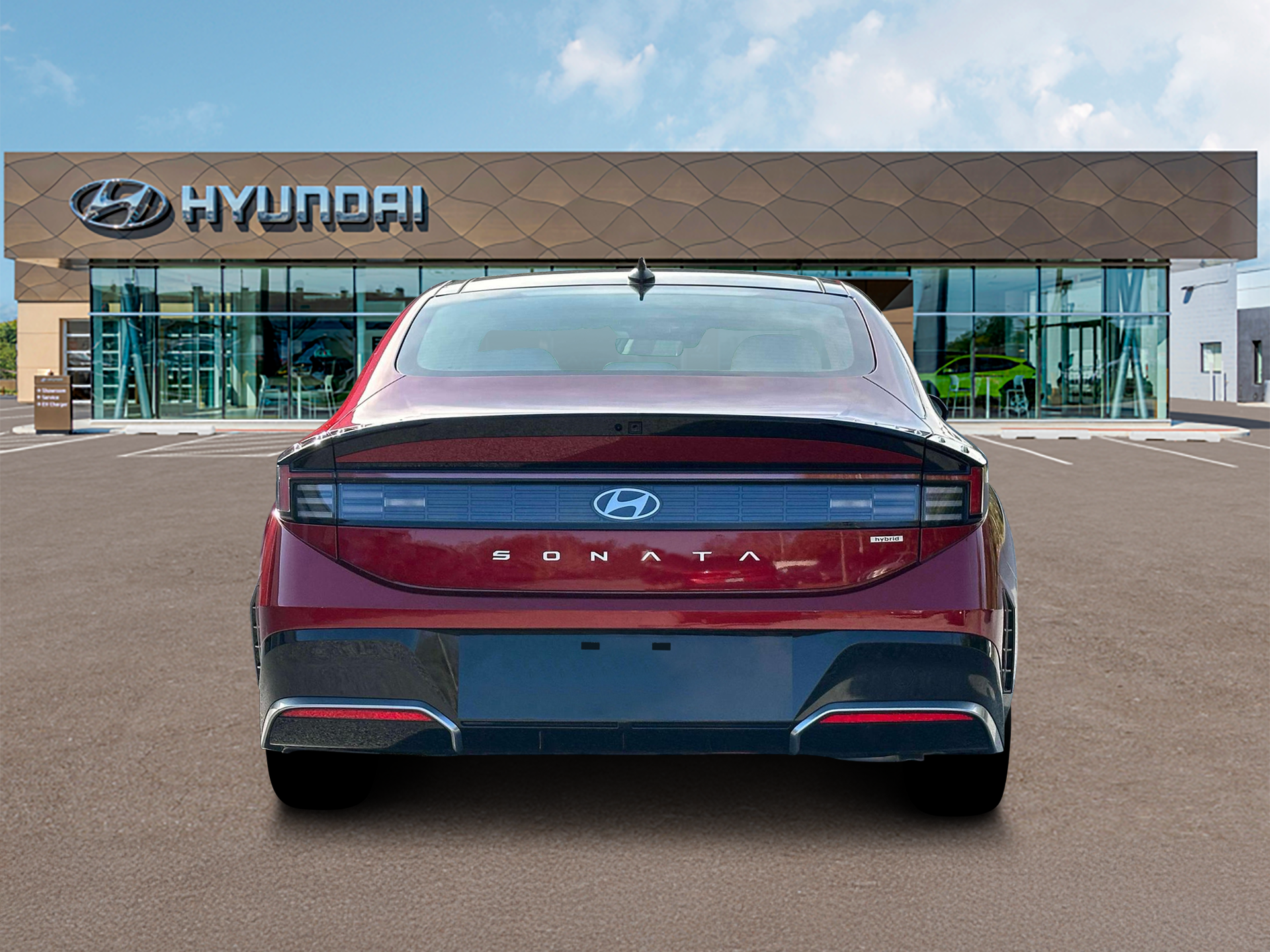 New 2026 Red Hyundai SEL image 6