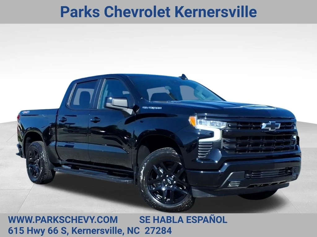 Certified Used 2025 Black Chevrolet RST image 1