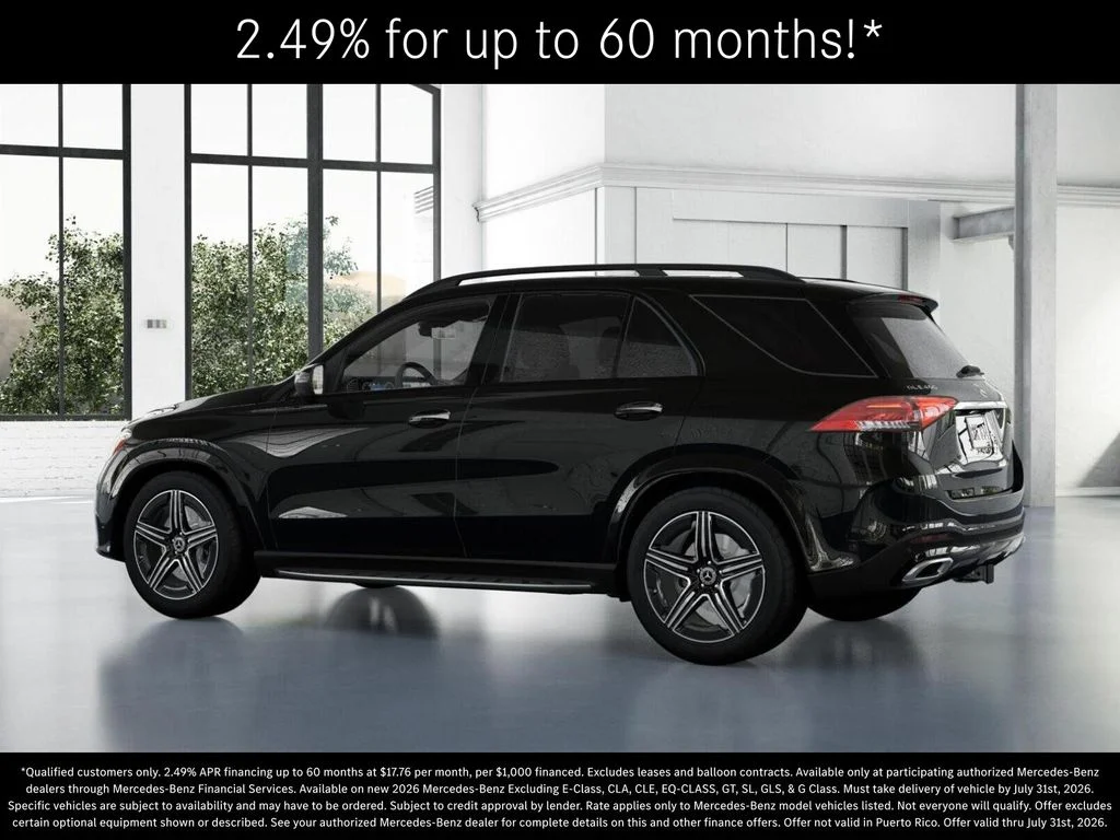 New 2026 Obsidian Black Metallic Mercedes-Benz GLE 450 image 31