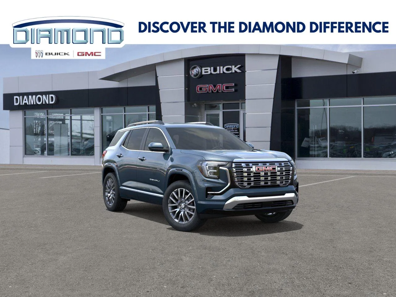 New 2027 Downpour Metallic GMC AWD Denali image 1