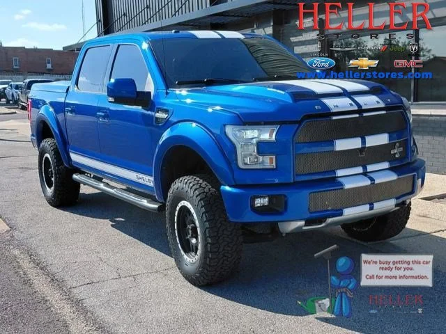 Used 2016 Blue Flame Metallic Ford Lariat image 1