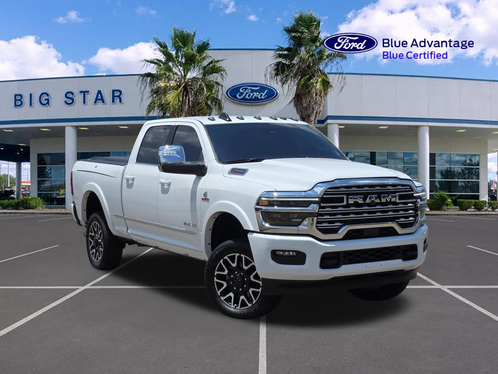 Certified Used 2025 Bright White Clearcoat Ram Limited image 1
