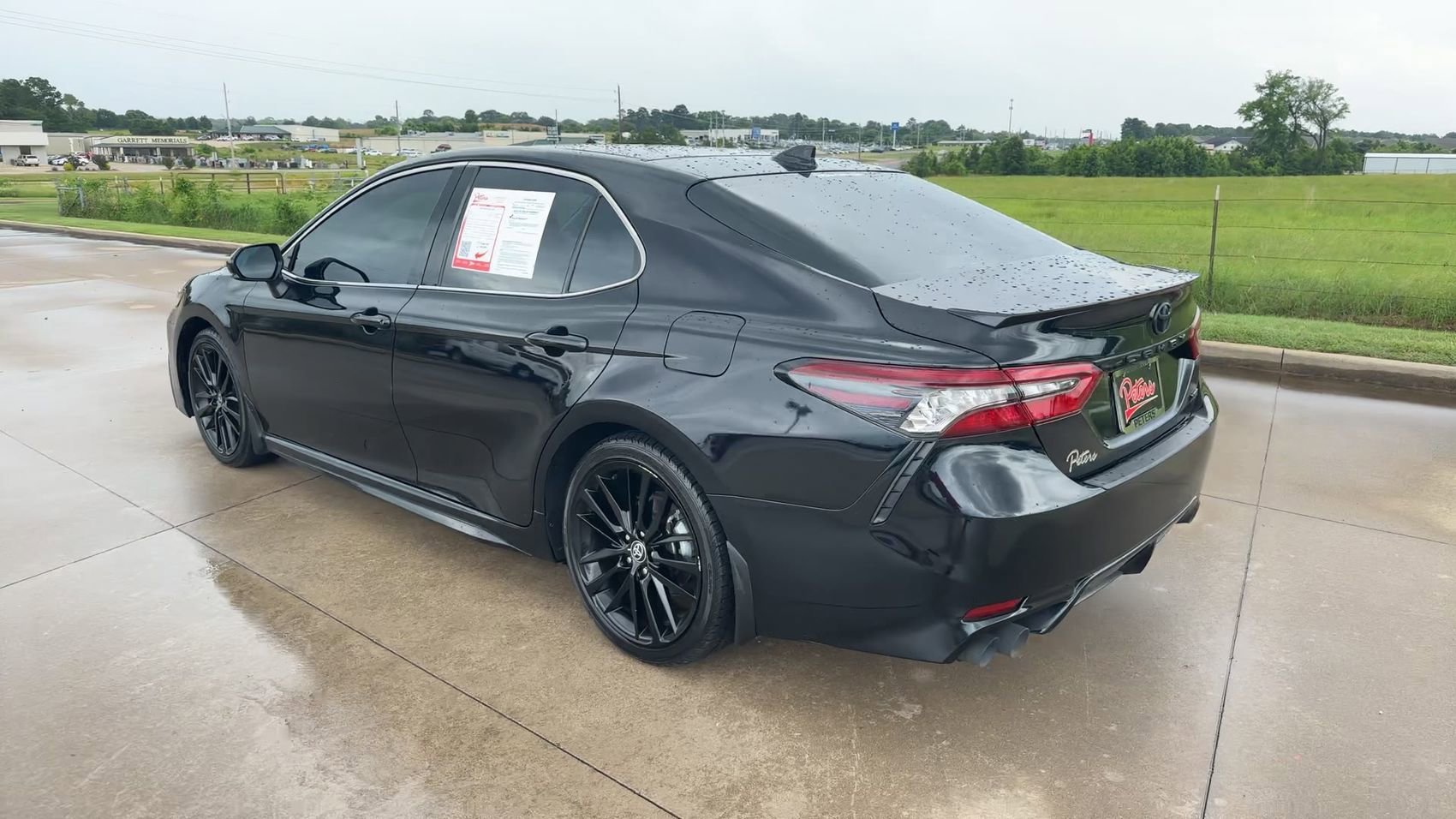 Used 2023 Midnight Black Metallic Toyota XSE image 7