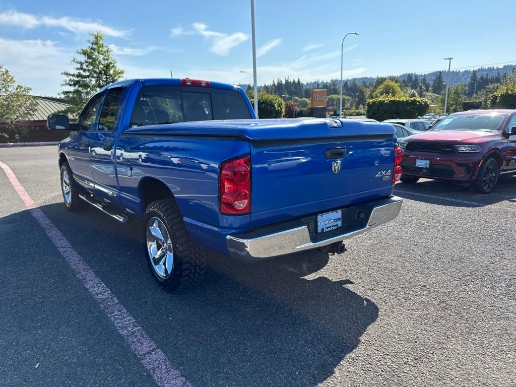 Used 2008 Electric Blue Pearlcoat Dodge Laramie image 7
