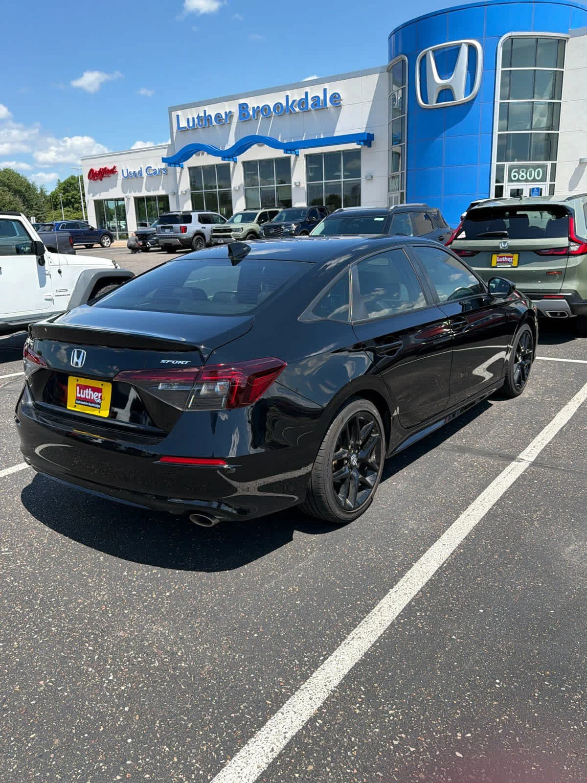 Used 2025 Crystal Black Pearl Honda Sport image 5