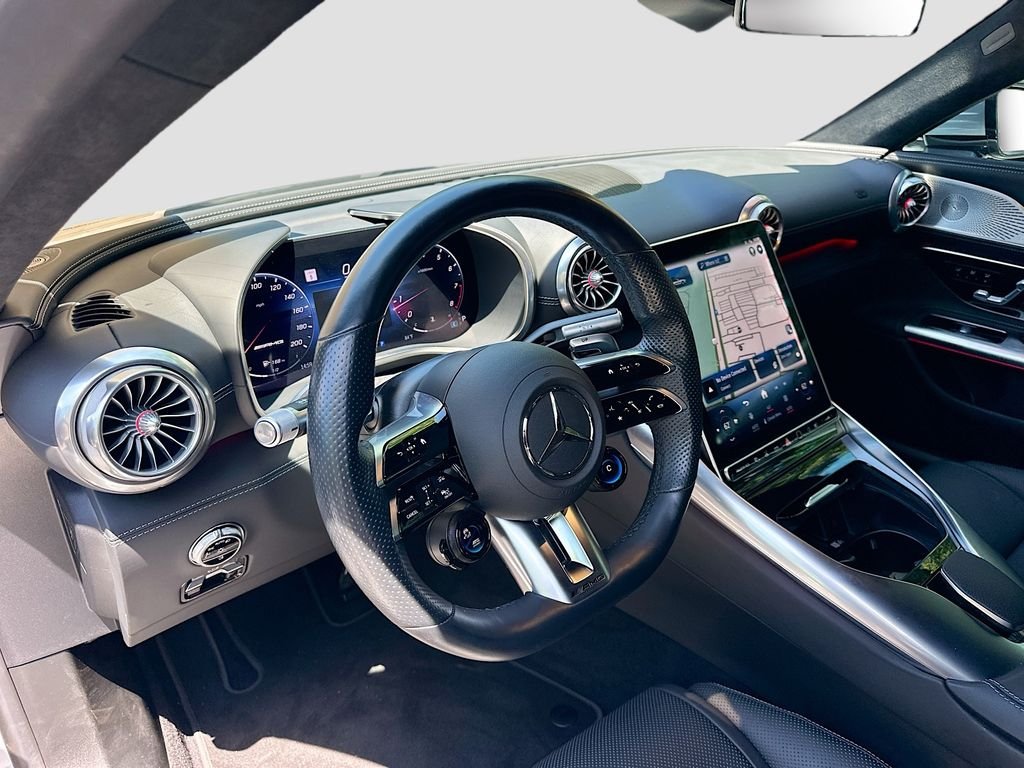 Certified Used 2022 Gray Mercedes-AMG SL 55 AMG® image 9