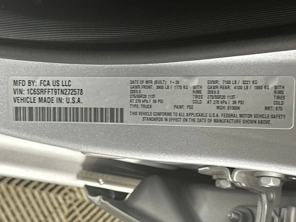 New 2026 Silver Ram Big Horn/Lone Star image 12