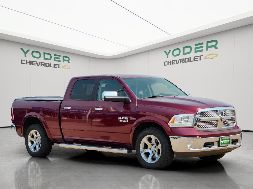 Used 2017 RAM Ram 1500 Pickup Laramie with VIN 1C6RR7VT7HS656891 for sale in Goshen, IN