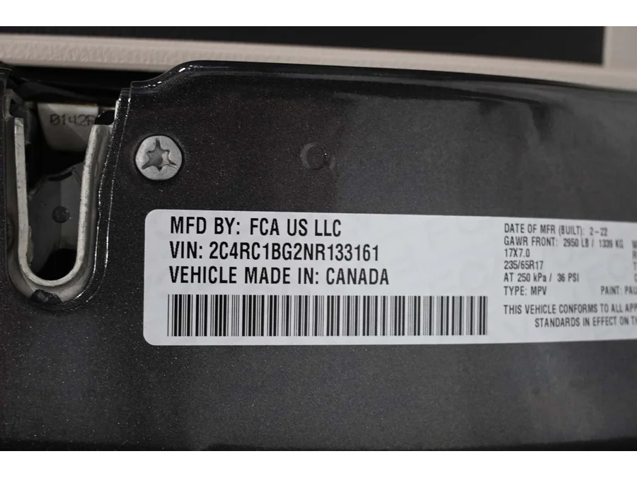 Used 2022 GRAY Chrysler Touring L Mobility Handicap Van image 32