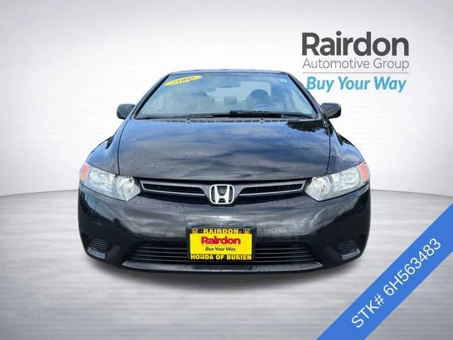 Used 2006 Honda Civic LX with VIN 2HGFG12656H563483 for sale in Burien, WA