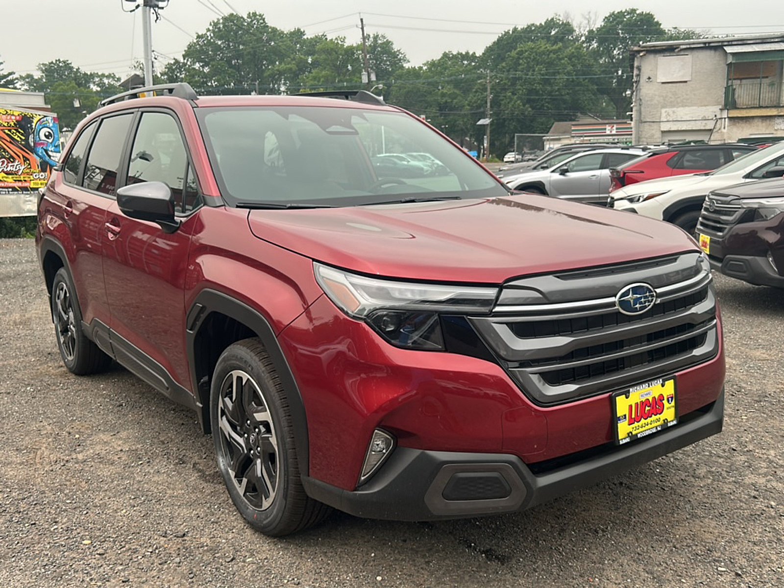 New 2026 CRIMSON RED PEARL Subaru Limited image 5