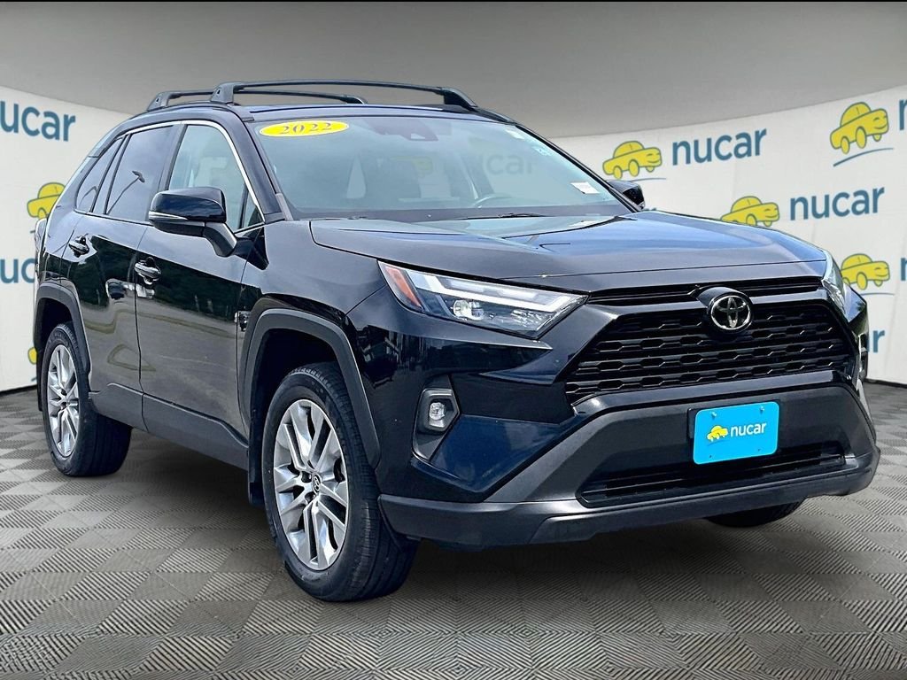 Used 2022 Black Toyota XLE Premium image 1