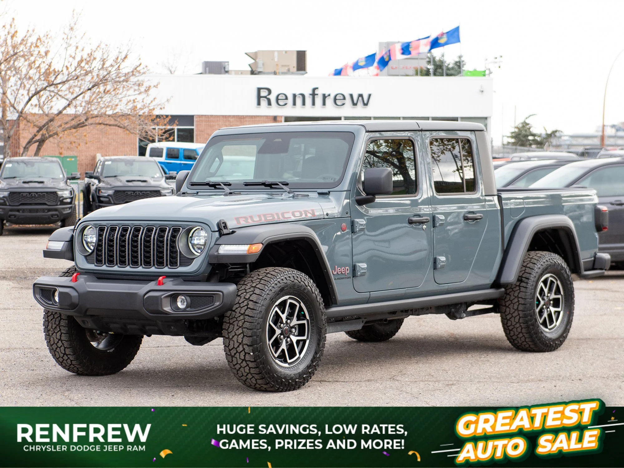 New 2026 Dark blue Jeep Rubicon* 4x4, Nappa Leather, Roof Top Tent, Bed-Rack image 1