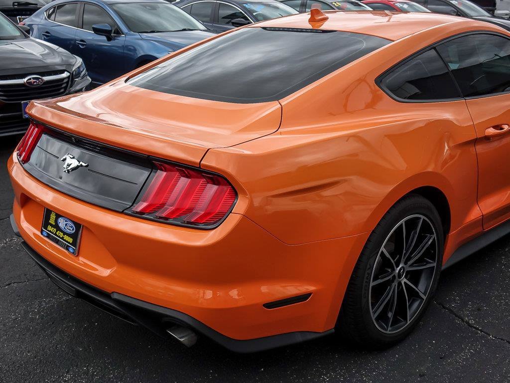Used 2021 Orange Ford EcoBoost image 9