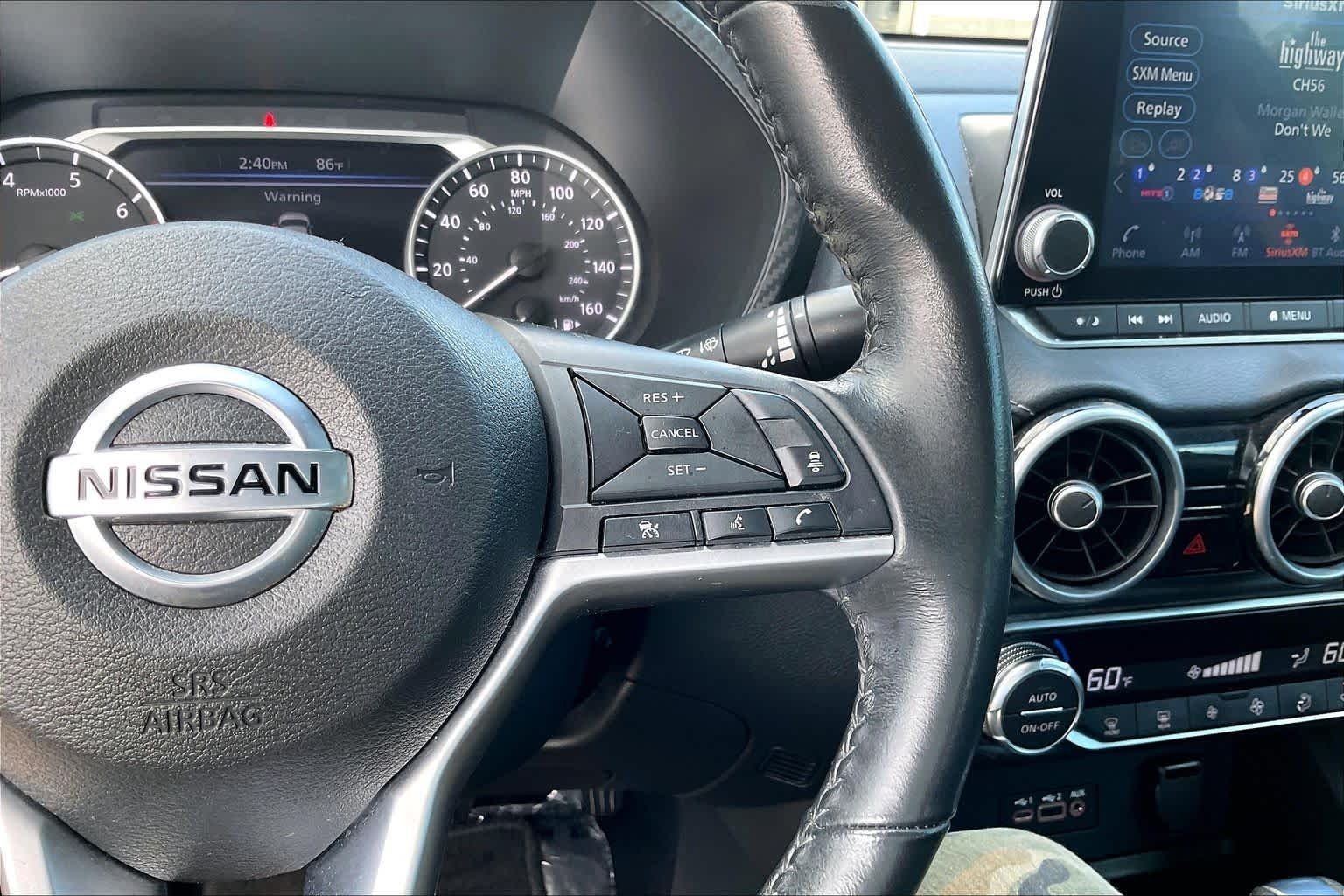 Used 2021 Super Black Nissan SV image 22