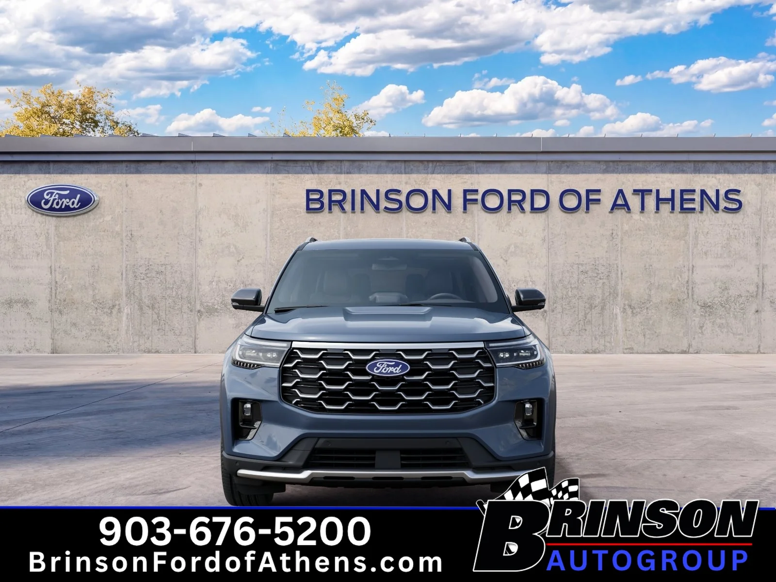 New 2027 Vapor Blue Metallic Ford Platinum™ image 3