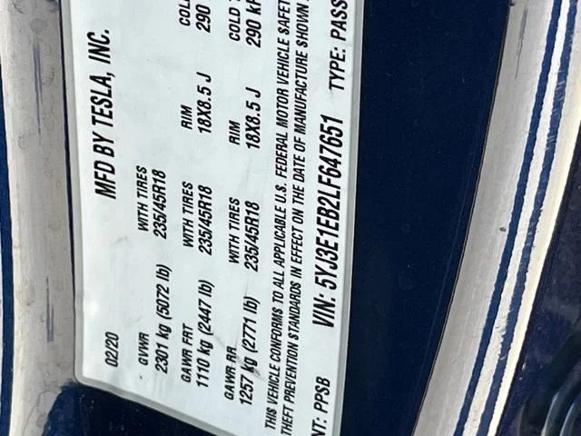 2020 Tesla Model 3 Base - Photo 34
