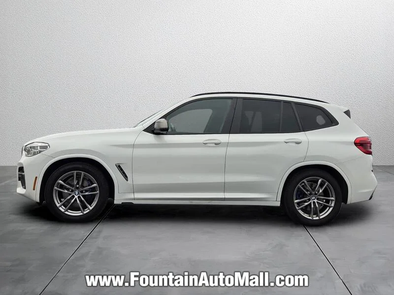 Used 2021 Alpine White BMW M40I SPORTS ACTIVITY VEHICLE image 2
