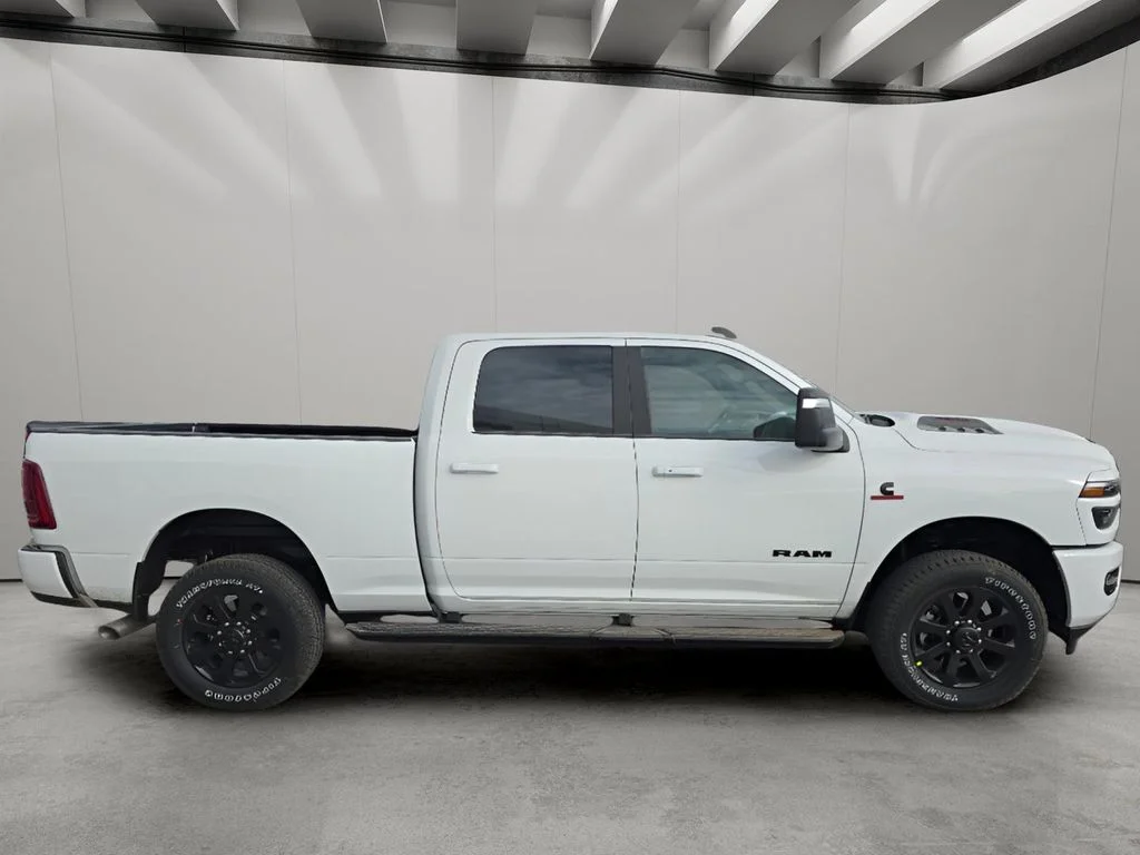 New 2026 Bright White Clear-Coat Exterior Paint RAM Laramie image 6