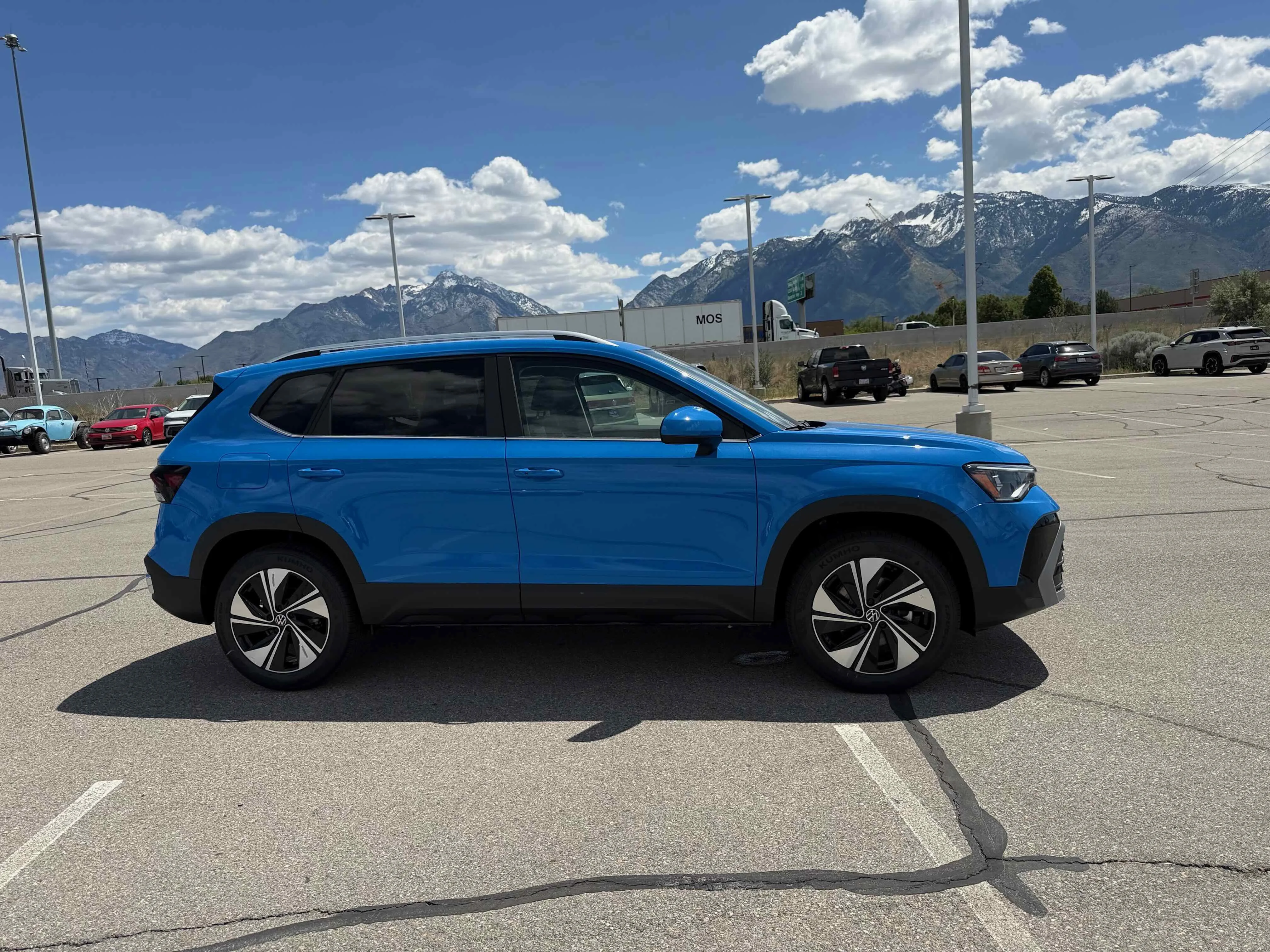 New 2026 Blue Volkswagen SE image 8