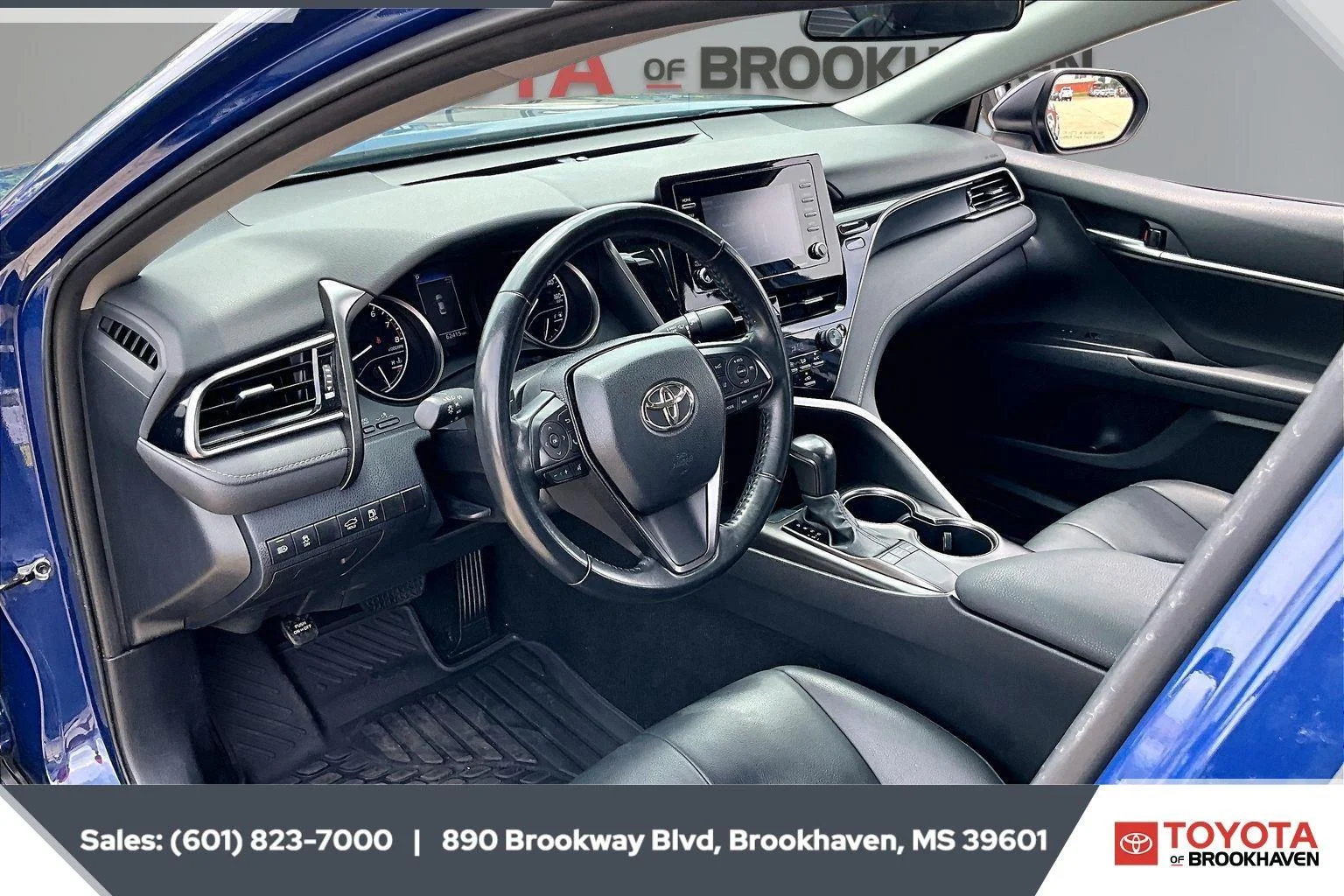 Used 2024 Reservoir Blue Toyota SE image 12