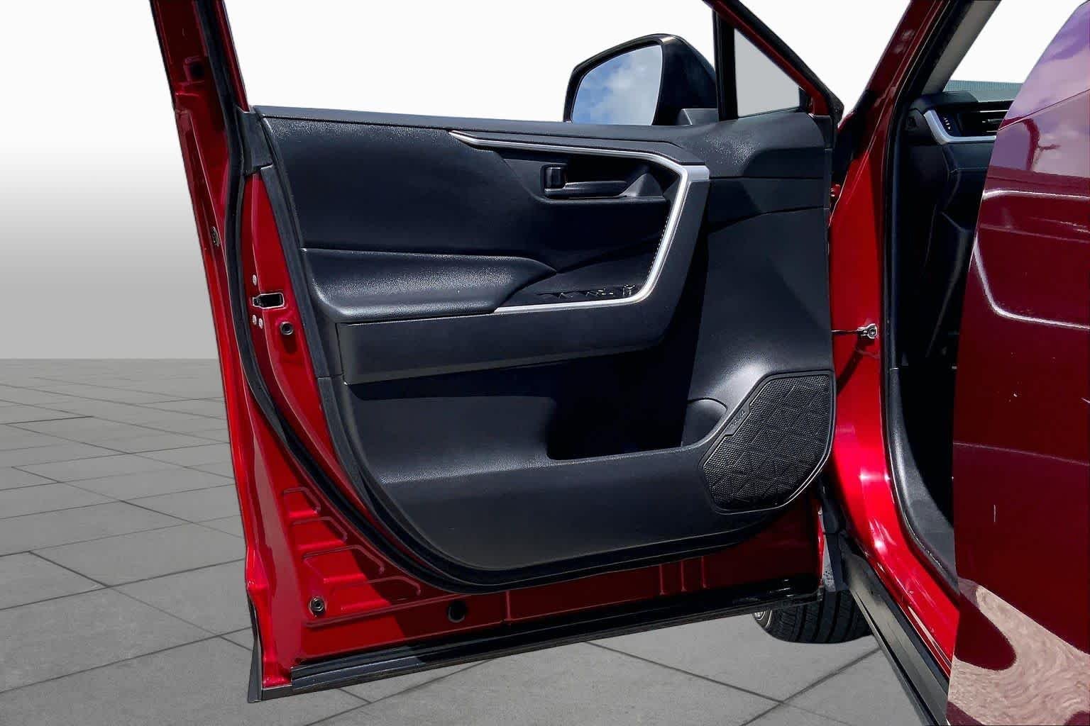 Used 2021 Ruby Flare Pearl Toyota LE image 21
