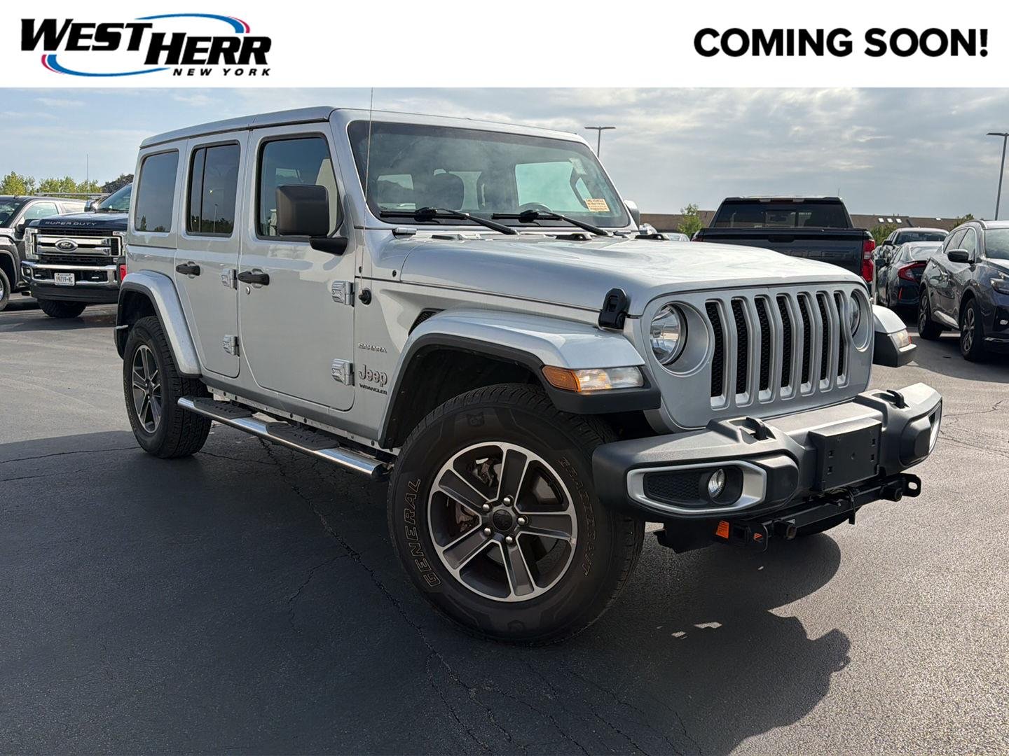 Used 2023 Silver Zynith Jeep Sahara image 1