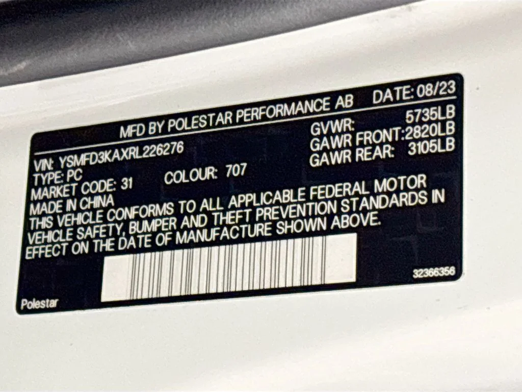 Used 2024 White Polestar Long Range Dual Motor image 26