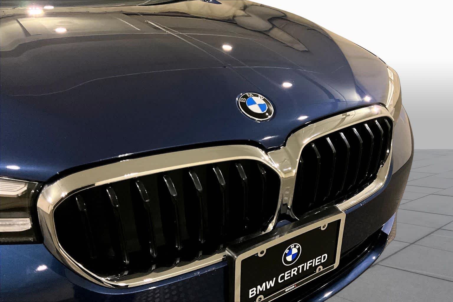 Certified Used 2023 Phytonic Blue Metallic BMW 530i xDrive image 31