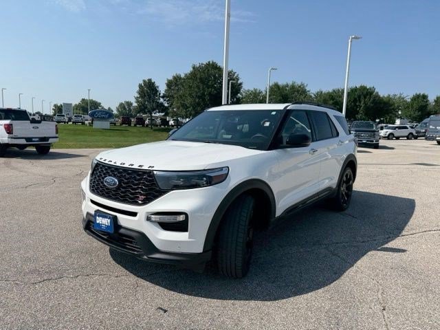 Used 2023 White Metallic Ford ST image 3