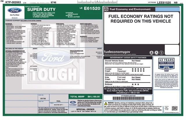 2020 Ford F-250 Lariat 4x4 Crew Cab 6-3/4' Box's photo