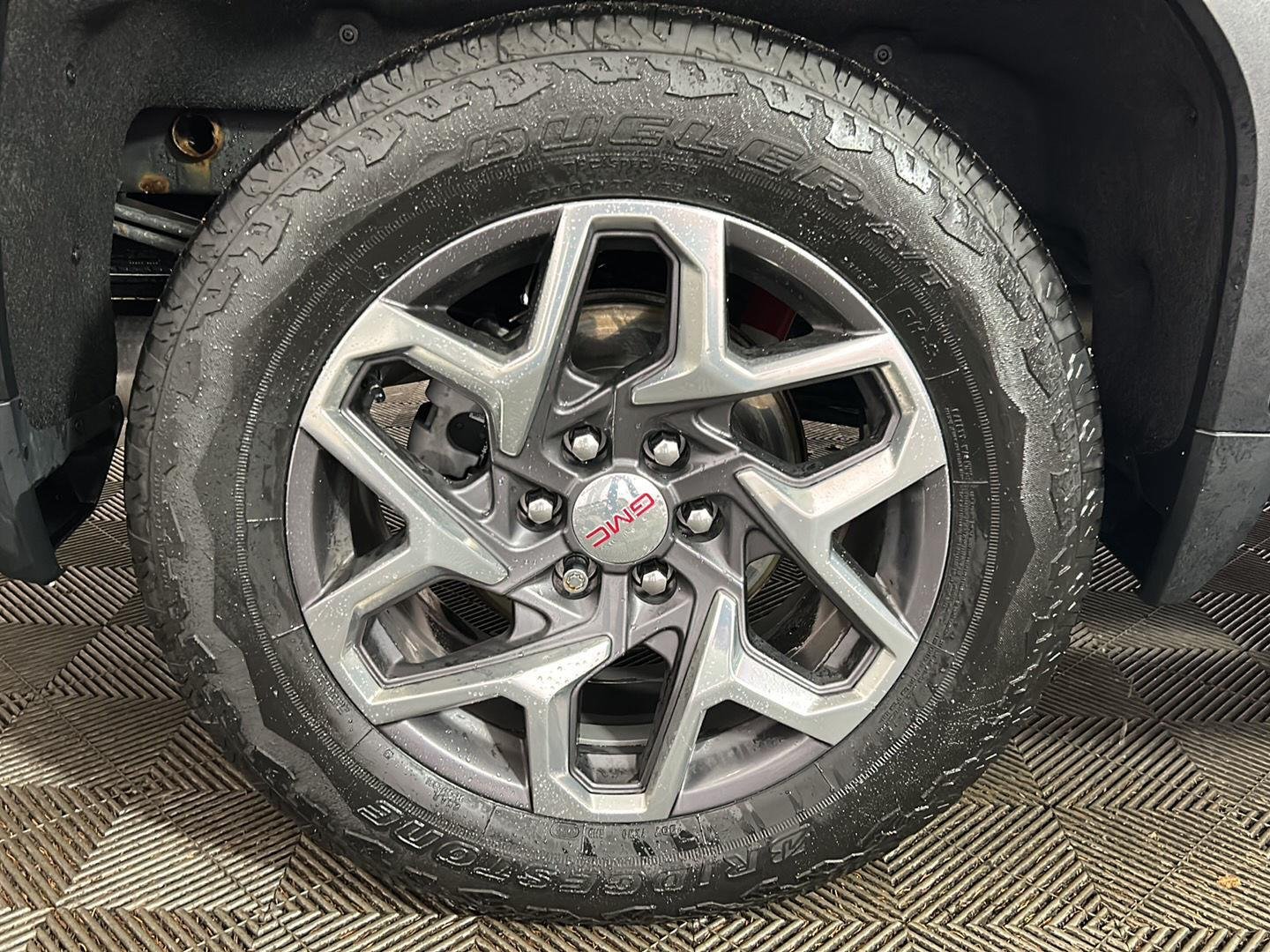 Used 2022 Titanium Rush Metallic GMC SLT image 2