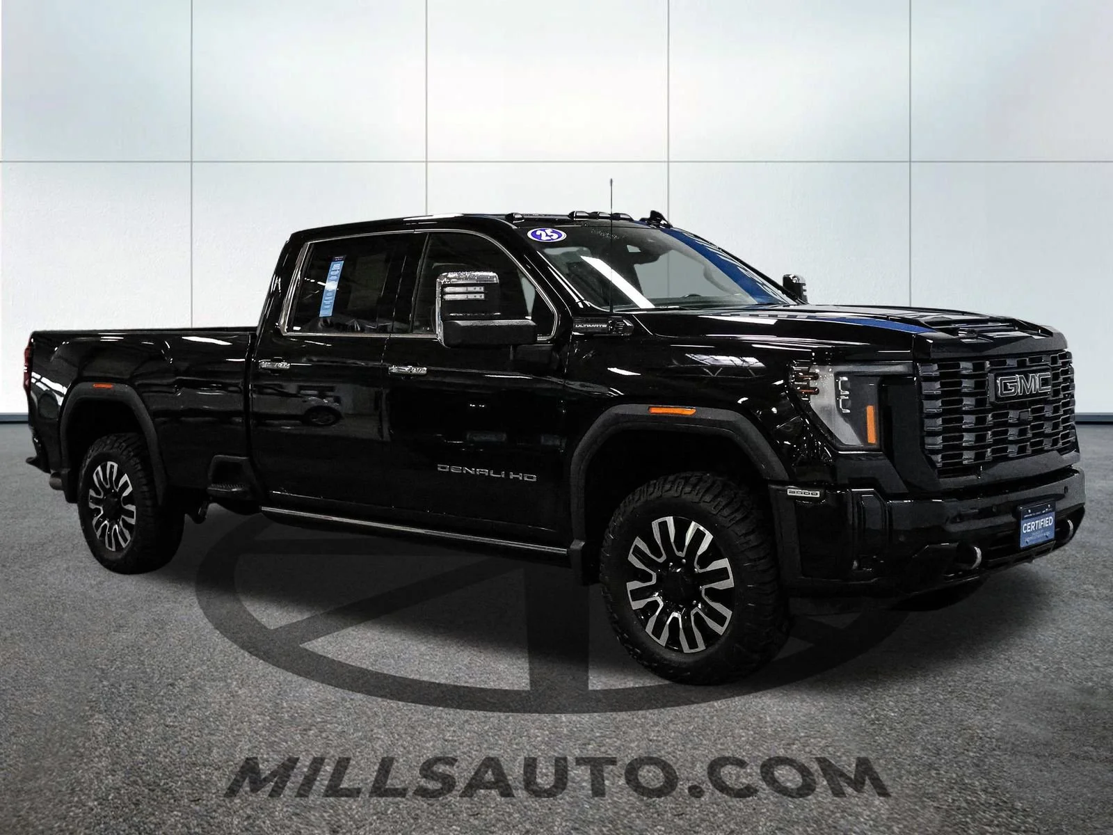Certified Used 2025 Onyx Black GMC Denali Ultimate image 10