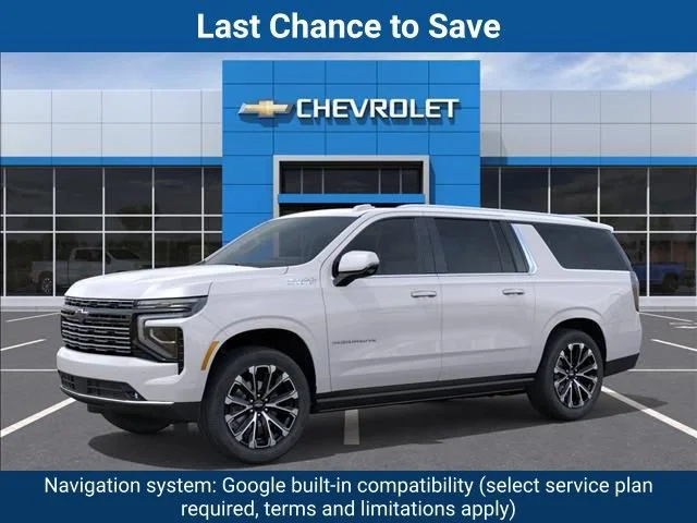 New 2025 Iridescent Pearl Tricoat Chevrolet High Country image 2