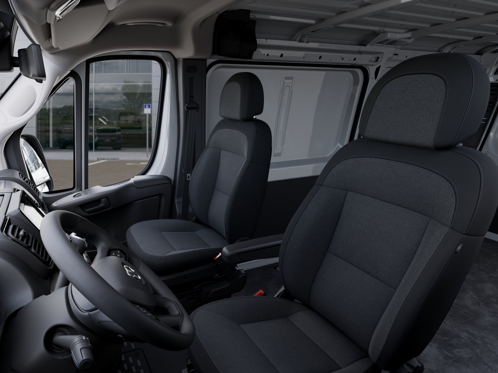 New 2026 Bright White Clearcoat RAM Low Roof image 23
