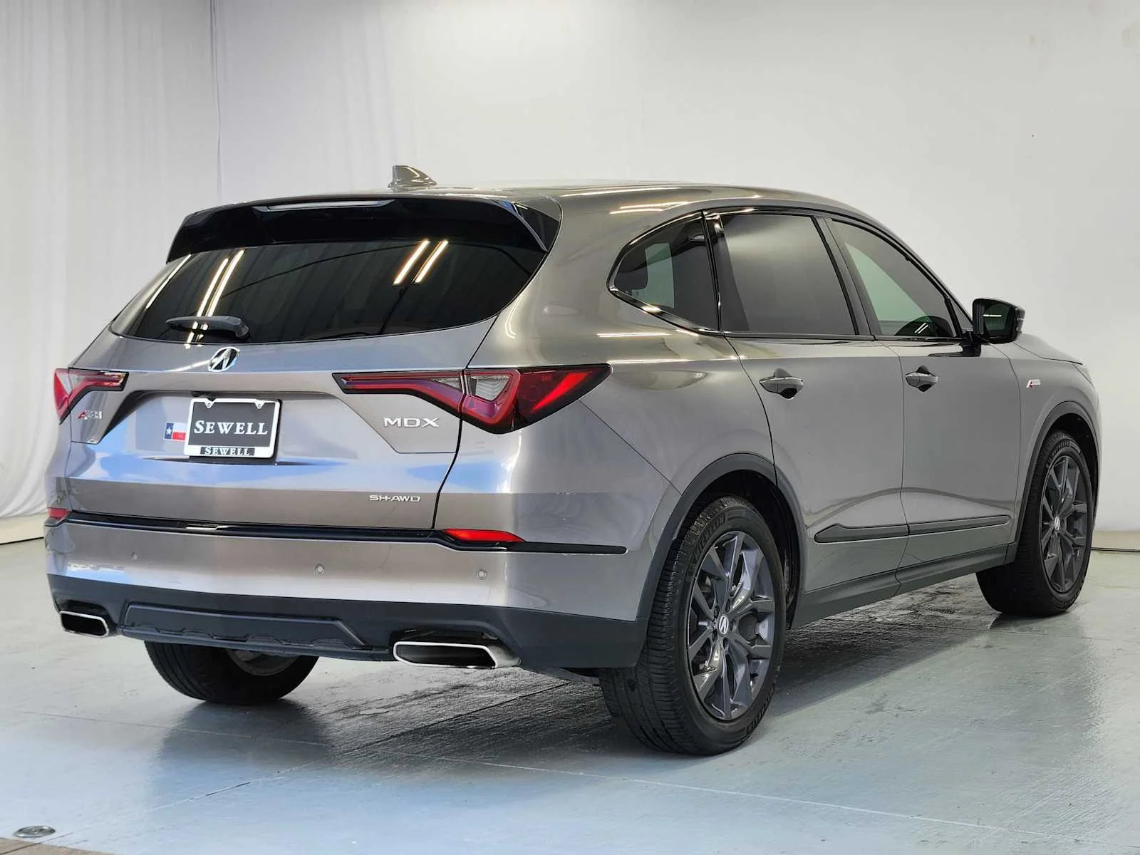 Used 2022 Liquid Carbon Metallic Acura w/A-Spec Package image 6