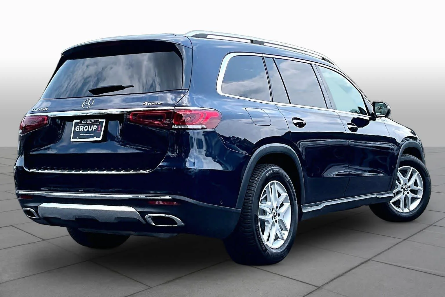 Used 2020 Lunar Blue Metallic Mercedes-Benz GLS 450 image 24